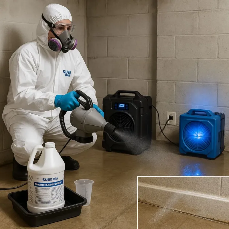 Sanitization and Odor Removal process in Middleport, OH