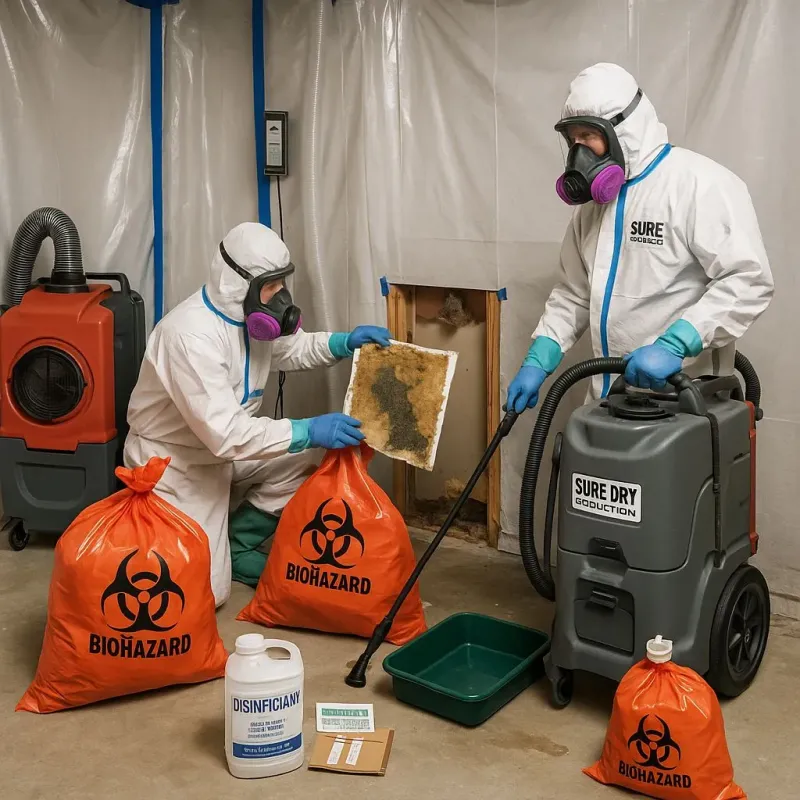 Contaminated Water Handling Protocols process in Middleport, OH