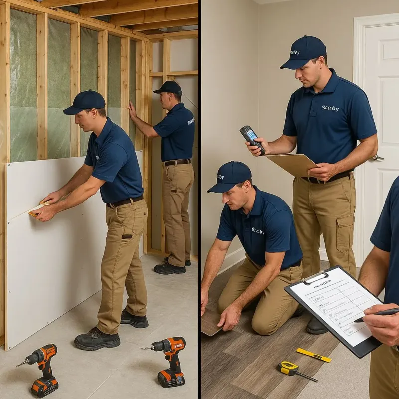 Repairs and Reconstruction process in Middleport, OH
